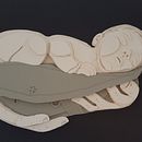 Mi Proyecto del curso: Retratos 3D con capas de papel. Een project van Papercraft van Andrea Marcial - 11.09.2020