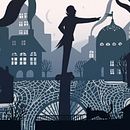 Historias ilustradas con luz y sombra. Animation, Traditional illustration, Digital Illustration, Narrative, Stor, and telling project by Ina Hristova - 09.11.2020