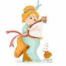 Música. Un proyecto de Ilustración tradicional, Ilustración digital e Ilustración infantil de Budupí .es - 12.09.2020