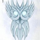 White owl. Un projet de Conception de personnages, Illustration traditionnelle et Illustration numérique de outerlukas - 12.09.2020