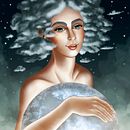 My final project in "Digital Fantasy Portraits with Photoshop" course. Un proyecto de Ilustración tradicional de Laura Maccarrone - 14.09.2020