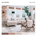 Interior Design for living / dining room / kitchen. Interior Design project by Constanza Marangoni - 09.14.2020