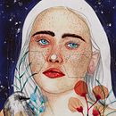 Mi Proyecto del curso: Retrato ilustrado en acuarela.  projeto de Gabriela Garibay Godínez - 14.09.2020