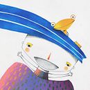 Os piolhos da princesa. Traditional illustration project by Rosinha Queiroz - 04.04.2016