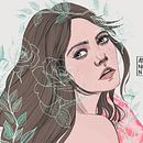 My project in Illustrated Portraits with Procreate course. Een project van Digitale illustratie y Traditionele illustratie van Fiorella Annoni - 15.09.2020