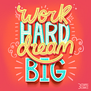Mi Proyecto del curso: WORK HARD. Ilustração tradicional, e Lettering projeto de Yuseph Zapata - 15.09.2020