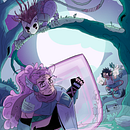 Mi Proyecto del curso: Ilustración digital de fantasía y ciencia ficción. Un proyecto de Cómic e Ilustración tradicional de Esther Rubert Gil - 15.09.2020