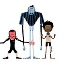 Meu projeto do curso: Fábrica de personagens ilustrados Ein Projekt aus dem Bereich Traditionelle Illustration von William Namiki - 16.09.2020