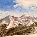 Old watercolor landscapes. Watercolor Painting project by felineflautist - 09.17.2020