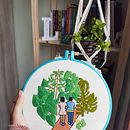 Meu projeto do curso: Introdução ao bordado botânico. Een project van Borduurwerk van Luiza Nenê - 12.09.2020