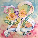Watercolor Card. Un progetto di Pittura ad acquerello di Hope Martin - 26.06.2020