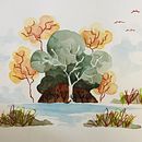 Mi Proyecto del curso: Técnicas de ilustración para desbloquear tu creatividad . % Gloria Brandão tarafından hazırlanan Geleneksel illüstras, Ve on projesi - 09.21.2020