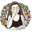 My project in Illustrated portraits with botanical elements course. Un proyecto de Ilustración digital e Ilustración tradicional de Thais Queiroz - 18.09.2020