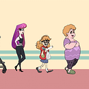 My project in Introduction to Design of Characters for Animation and Video Games course. 2D Animation, Animation, Character Animation, Character Design, and Traditional illustration project by sadi243 - 09.24.2020