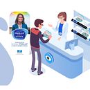 Animación Promo Óptica. Een project van 2D-animatie, Karakteranimatie y Ontwerp van personages van Federico Auliel - 18.09.2020