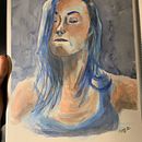 My project in Artistic Portrait with Watercolors course. Un proyecto de Pintura a la acuarela de Fabricio Andrade - 19.09.2020