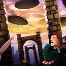 Mi Proyecto del curso: Concept Art: introducción al diseño de escenarios. Un progetto di Arte concettuale, Design e Illustrazione tradizionale di Iván Arribas - 19.09.2020