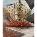 Mi Proyecto del curso: Dibujo arquitectónico con acuarela y tinta. Projekt z dziedziny Malowanie akwarelą użytkownika Anna Planelø - 20.09.2020