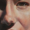 Details. Fine brush marks with oil paint. . Oil Painting, and Painting project by Alan Coulson - 09.20.2020