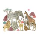 Ilustración África. Un proyecto de Ilustración tradicional de Catalina Lafoy Durán - 20.09.2020