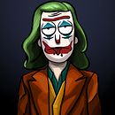 Joker. Een project van Digitale illustratie van Julieta Fierro - 10.06.2019