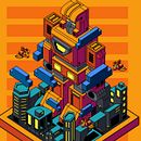 Proyecto Final de ilustración isométrica . Ilustrasi tradisional proyek oleh Zadquiel Peña - 09.22.2020