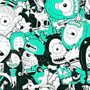 Treehouse Monsters. Br, ing, Identit, Creativit, Drawing, Digital Drawing, Art Direction, Character Design, Traditional illustration, Digital Illustration, and Vector Illustration project by Loor Nicolas - 09.22.2020