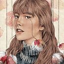 My project in Illustrated Portraits with Procreate course. Ilustração digital projeto de Sara Bertoldi - 24.09.2020