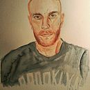 My project in Artistic Portrait with Watercolors course. Un proyecto de Pintura a la acuarela de dermotmcgowan - 26.09.2020
