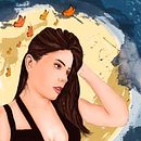 Meu projeto do curso: Técnicas de ilustração com aquarela digital. Desenho digital projeto de Leonardo Cavalcante - 26.09.2020