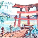 My project in Watercolor Illustration with Japanese Influence course. Un projet de Aquarelle de Alisa Sennikova - 27.09.2020