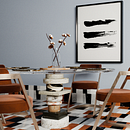Dining Corner. Un progetto di 3D, Modellazione 3D, Retail Design e Interior design di Konstantina Beradze - 27.09.2020