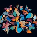 Flat Illustration - Project course . % Vittoria Mariano tarafından hazırlanan Botanik İllüstras, on, Dijital İllüstras, on, Geleneksel illüstras, Ve on projesi - 09.28.2020