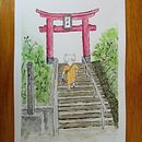 Meu projeto do curso: Ilustração em aquarela com influência japonesa. Projekt z dziedziny  Sztuki piękne użytkownika contato_488831 - 28.09.2020