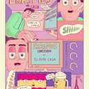 ERASMUS ONLINE . Animație, Design editorial & Ilustrație tradițională de jvalle5art - 09.28.2020