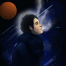 Gustavo Cerati. Una Vuelta Por El Universo. Sketching, Artistic Drawing, Traditional illustration, Digital Illustration, Music, and Digital Painting project by Fernando Cruz - 09.29.2020
