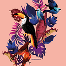 Meu projeto do curso: Ilustração flat com Photoshop. Un progetto di Illustrazione tradizionale di caiorodarte - 29.09.2020