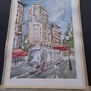 Mi Proyecto del curso: Dibujo arquitectónico con acuarela y tinta . Arsitektur, Dan Arsitektur Digital proyek oleh Joaquin Barriga Lorente - 11.11.2020