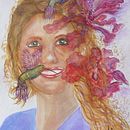 Mi Proyecto del curso: Retrato ilustrado en acuarela. Arquitetura digital, e Pintura em aquarela projeto de Liliana Alonso - 29.09.2020