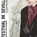 Cartel Festival Cine Europeo Sevilla 2020. Fine Arts, Film, Traditional illustration, and Watercolor Painting project by Julepe (and.me) Julio Serrano - 08.30.2020
