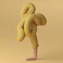 one leg at a time. Un proyecto de 3D, Modelado 3D, Publicidad, Dirección de arte, Br, ing e Identidad, Diseño de personajes, Concept Art, Creatividad, Diseño, Diseño 3D, Diseño digital, Ilustración digital, Ilustración editorial, Diseño gráfico, Ilustración tradicional, Stor, telling y Diseño de juguetes de Ali Sahba - 06.10.2019