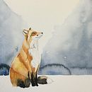 Animals-watercolor. Un proyecto de Ilustración tradicional de Carla Bermeo - 01.10.2020