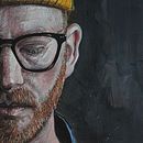 Self Portrait in oil. . Oil Painting project by Alan Coulson - 10.02.2020