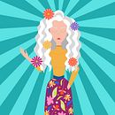 Mi Proyecto del curso: Ilustración vectorial con estilo. Een project van Redactionele illustratie, Traditionele illustratie, Digitale illustratie y Kinderillustratie van Ana Gallardo - 02.10.2020