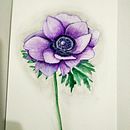 My project in Negative Watercolor Painting for Botanical Illustration course. Un proyecto de Dibujo de Sigal Ben Haim - 02.10.2020