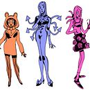 Character Lineup . % Paz Paz tarafından hazırlanan Animas, on, 2D Animas, on, Karakter Animas, onu, Moda Tasarımı, Ve Karakter Tasarımı projesi - 10.03.2020