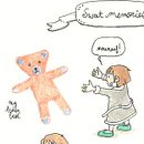 Sissone's sweet memories. Un proyecto de Dibujo, Ilustración tradicional y Sketchbook de Gaulier Allison - 04.10.2020