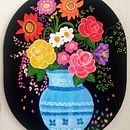 Mis flores Ein Projekt aus dem Bereich Malerei von Eugenia Hernández Hernández - 04.10.2020