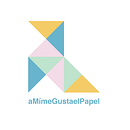 a Mí me Gusta el Papel: Identidad visual handmade. Een project van Papercraft van Magali Montel - 05.10.2020