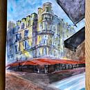 My project in Architectural Sketching with Watercolor and Ink course. Un projet de Aquarelle de Paul Dodds - 06.10.2020